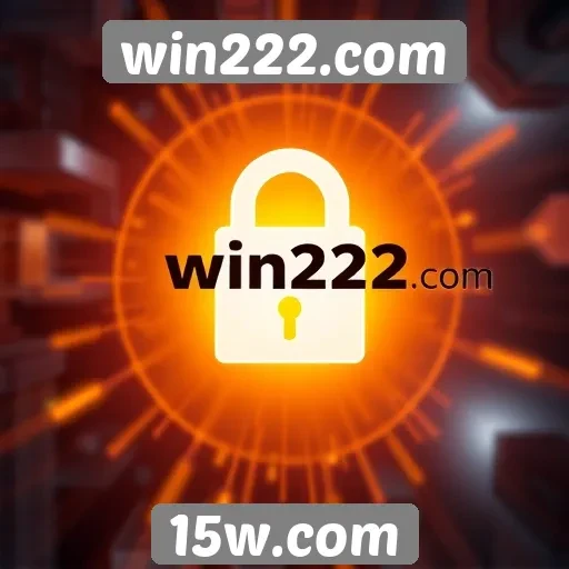 Recursos de segurança no site win222.com